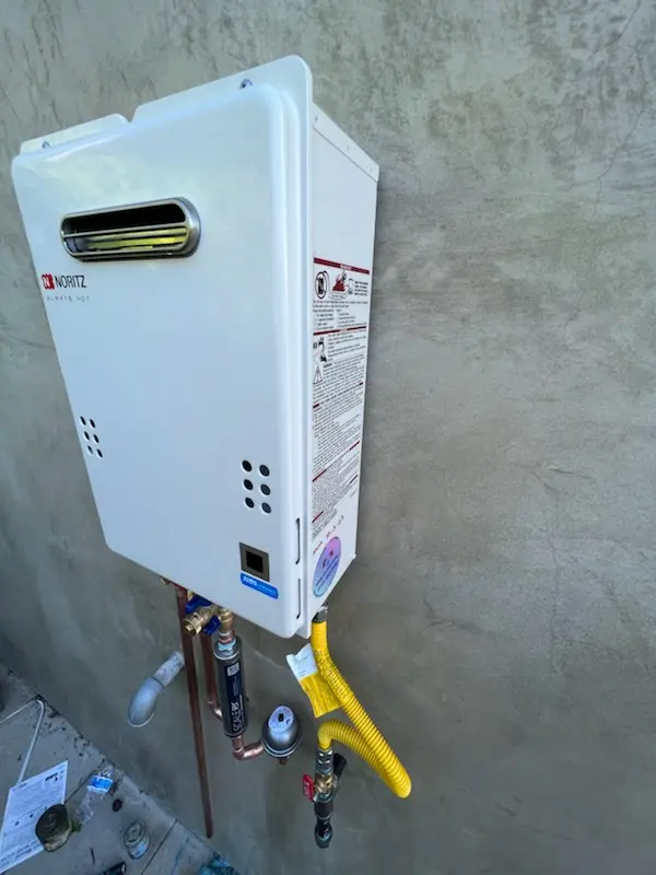 Tankless water heater installation for Hamptonburgh homes